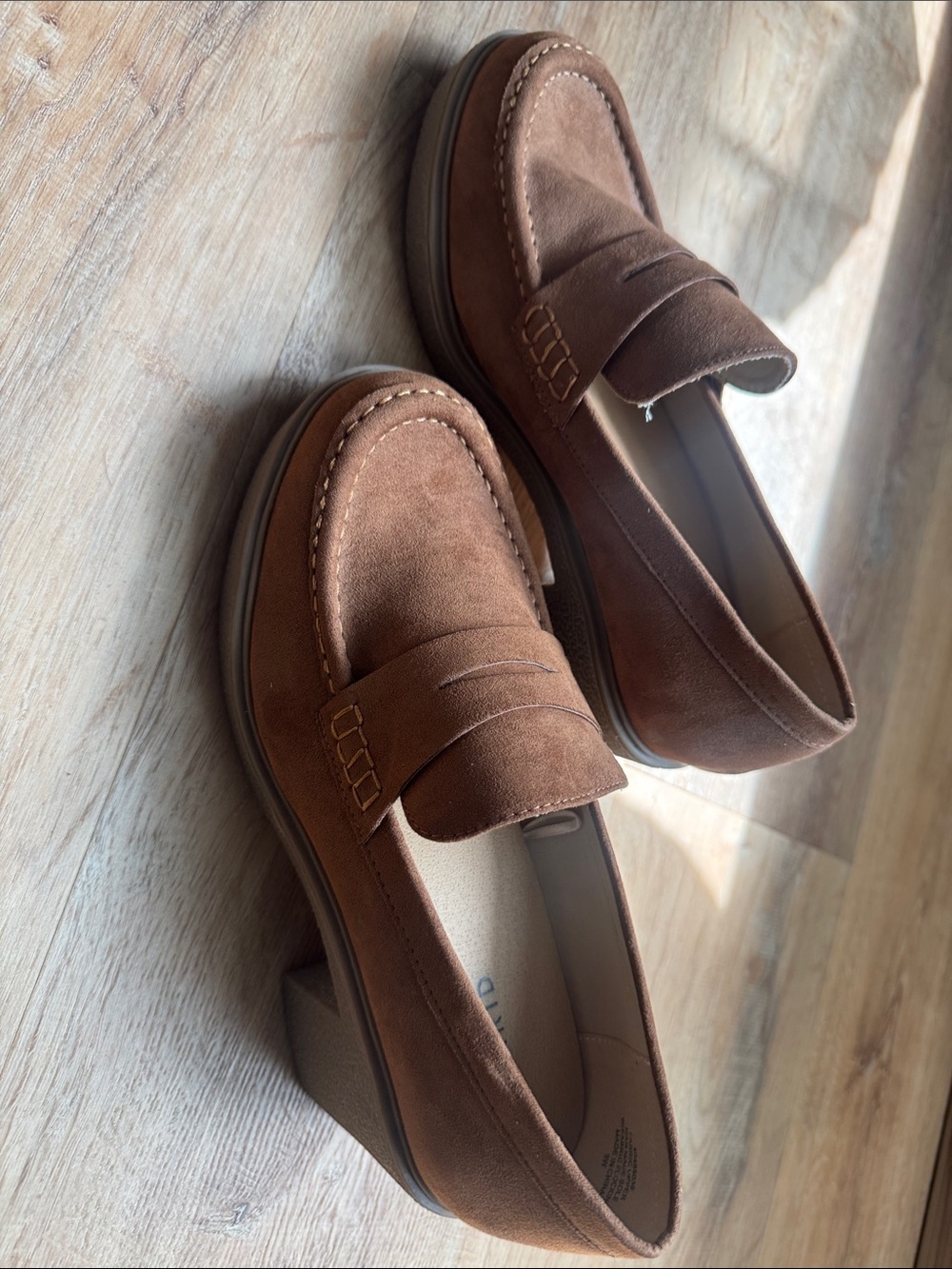 Torrid Brown Penny Loafers Size 9 - Picture 4 of 4
